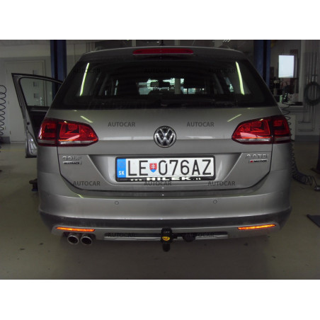 Anhängerkupplung für VW GOLF - VII,combi - automat vertikal–AHK abnehmbar - von 08.2013/-